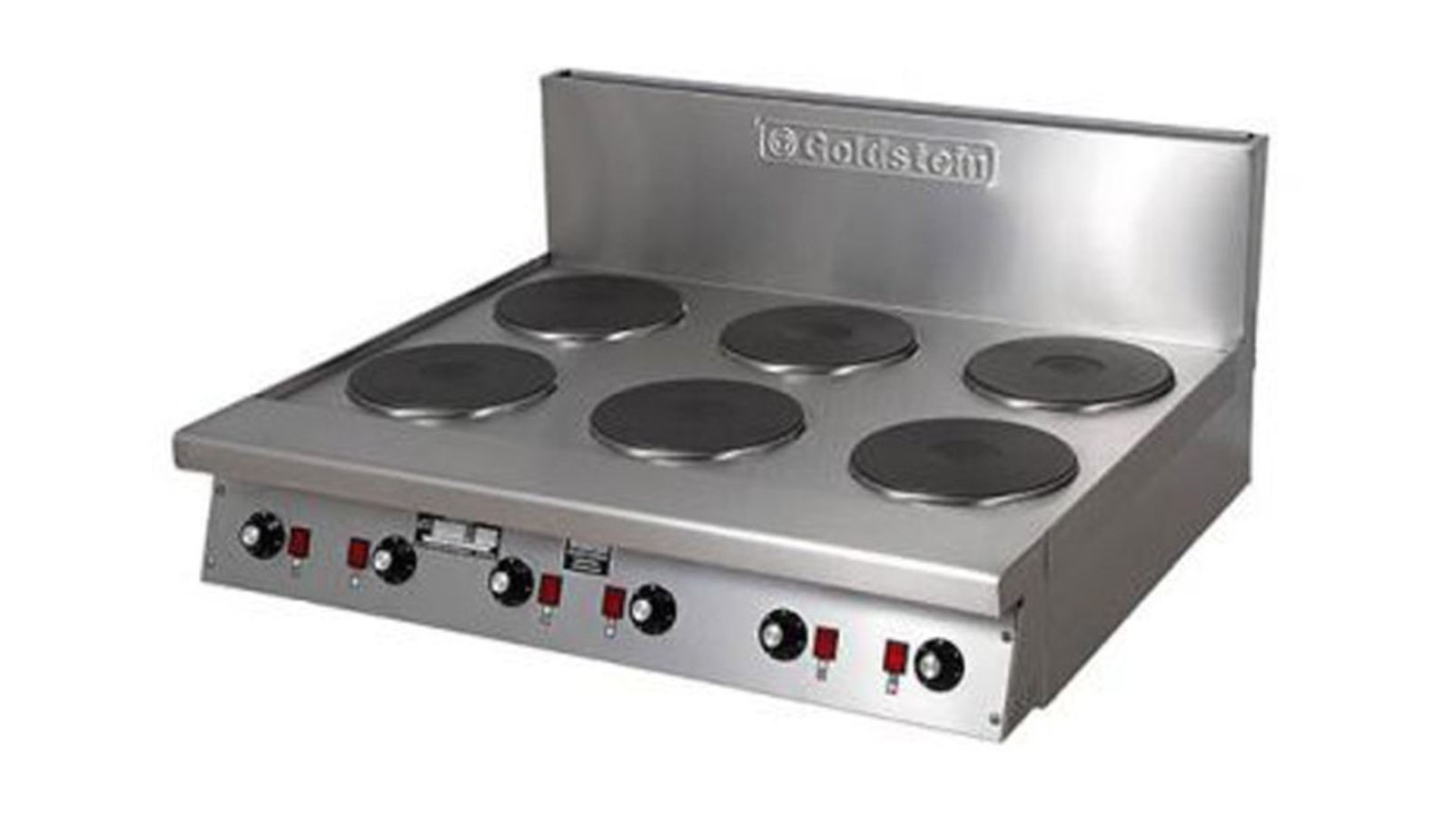 Goldstein PEB6S Electric 6 x 2 Kw Solid Plate