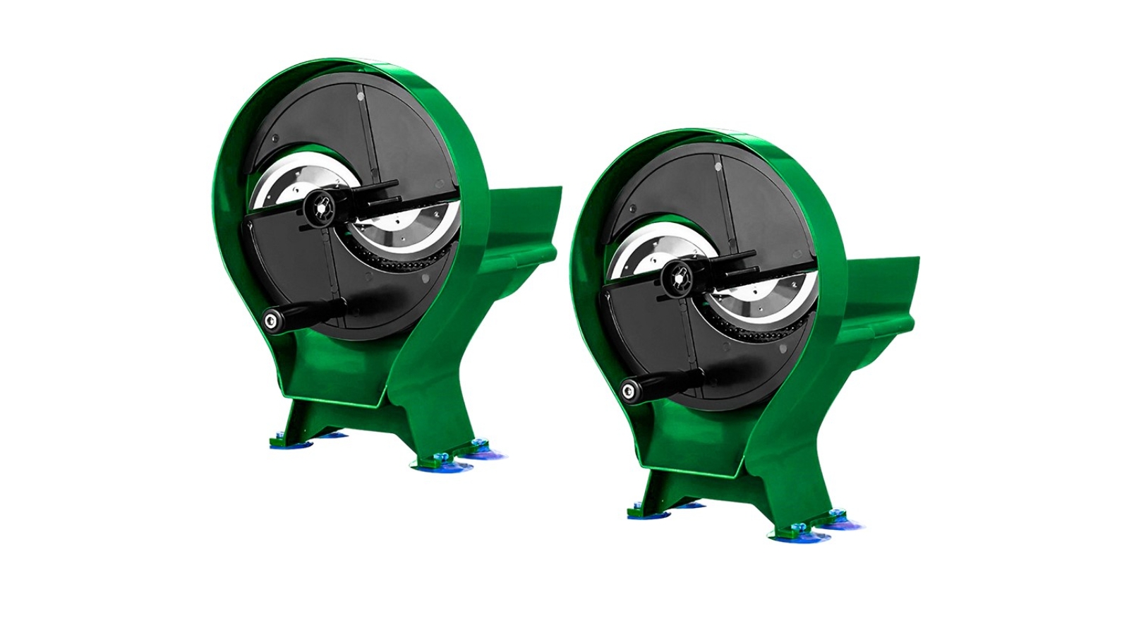 Soga Green Commercial Manual Vegetable Fruit Slicer - 2 Piece