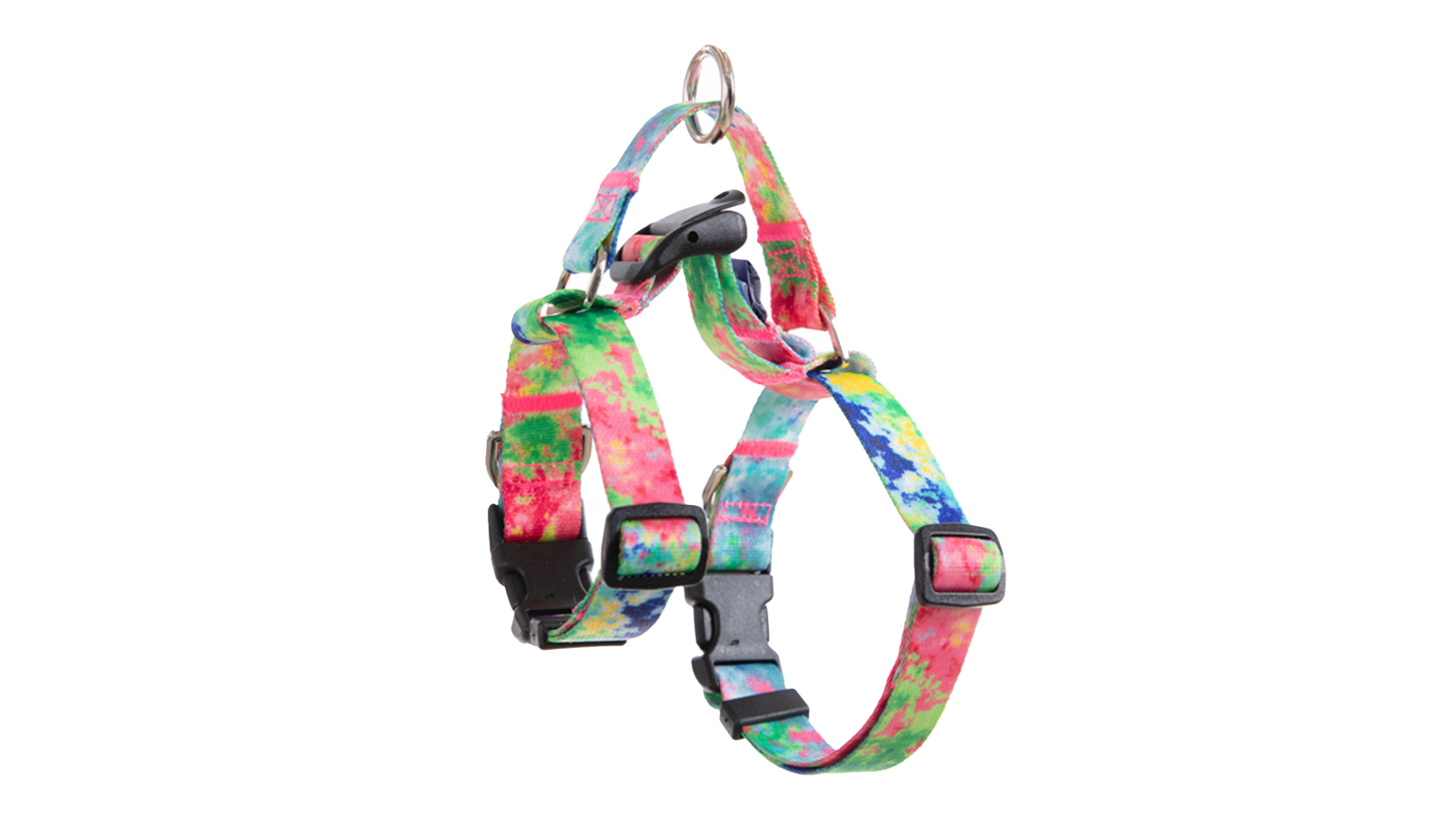 Banhamsisun Large Dog Adjustable Double-Lined Strap Harness and Lead Set - Sweet Green