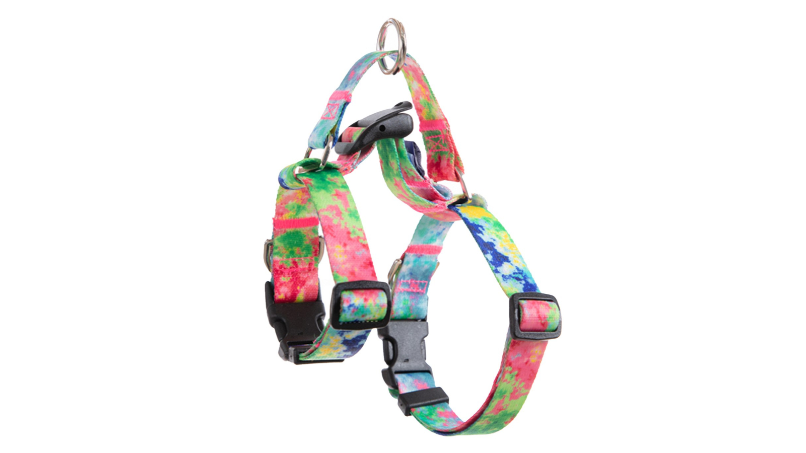 Banhamsisun Medium Dog Adjustable Double-Lined Strap Harness and Lead Set - Sweet Green