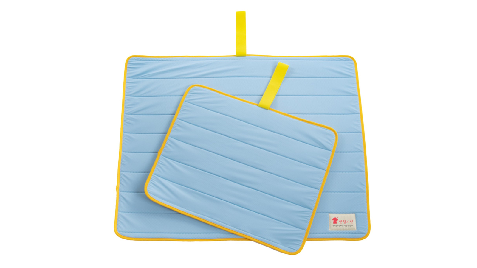 Banhamsisun Large Dog Travel Roll Up Non-Slip Cool Pad - Blue