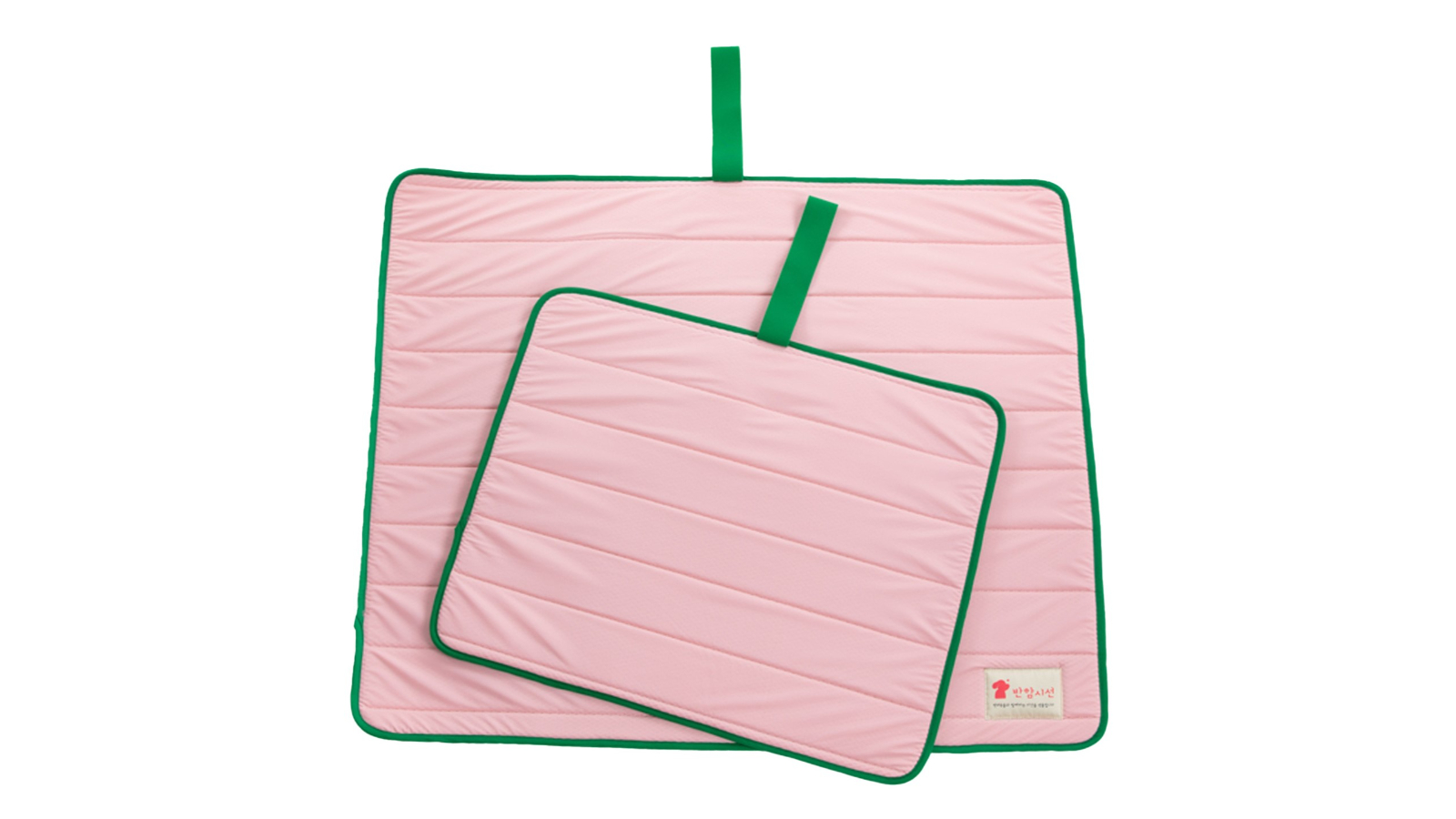 Banhamsisun Medium Dog Travel Roll Up Non-Slip Cool Pad - Pink