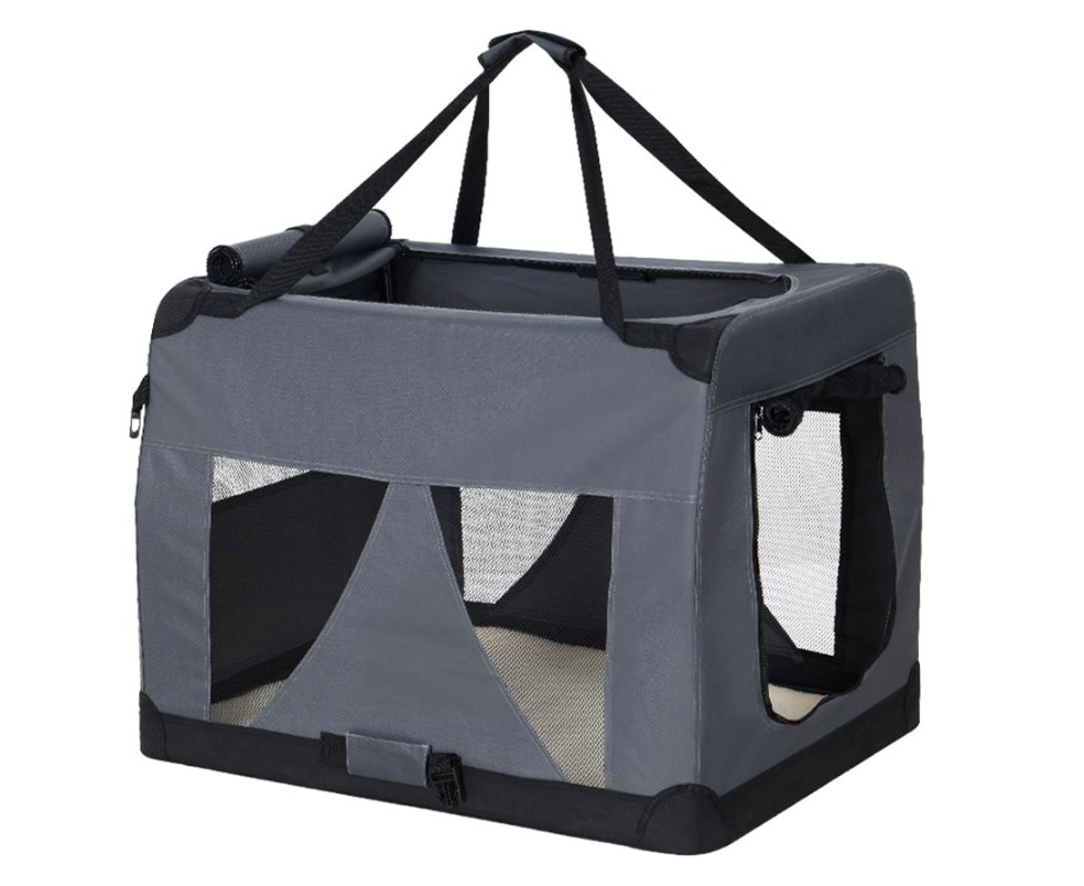 i.Pet Soft Kennel Foldable Pet Carrier Dog Cat Travel Crate - XL