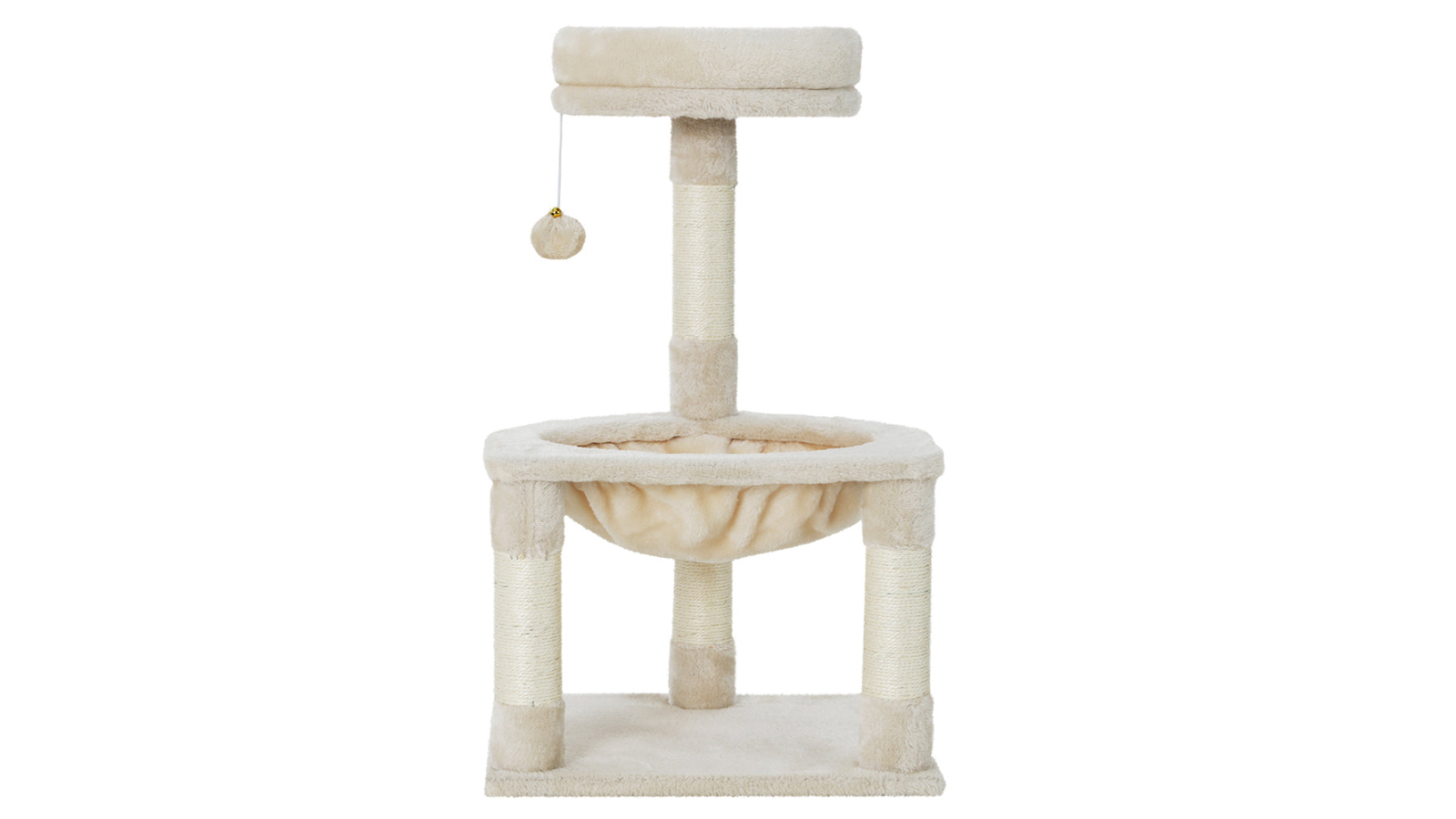 i.Pet Beige Cat Tree Tower Post Condo House - 69cm