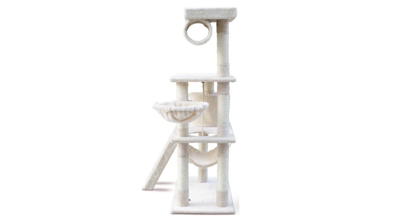 i.Pet Beige Cat Tree Tower Post Condo House - 141cm