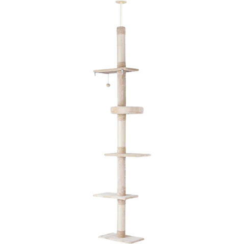 i.Pet 290cm Floor to Ceiling Cat Tree Tower Scratching Post