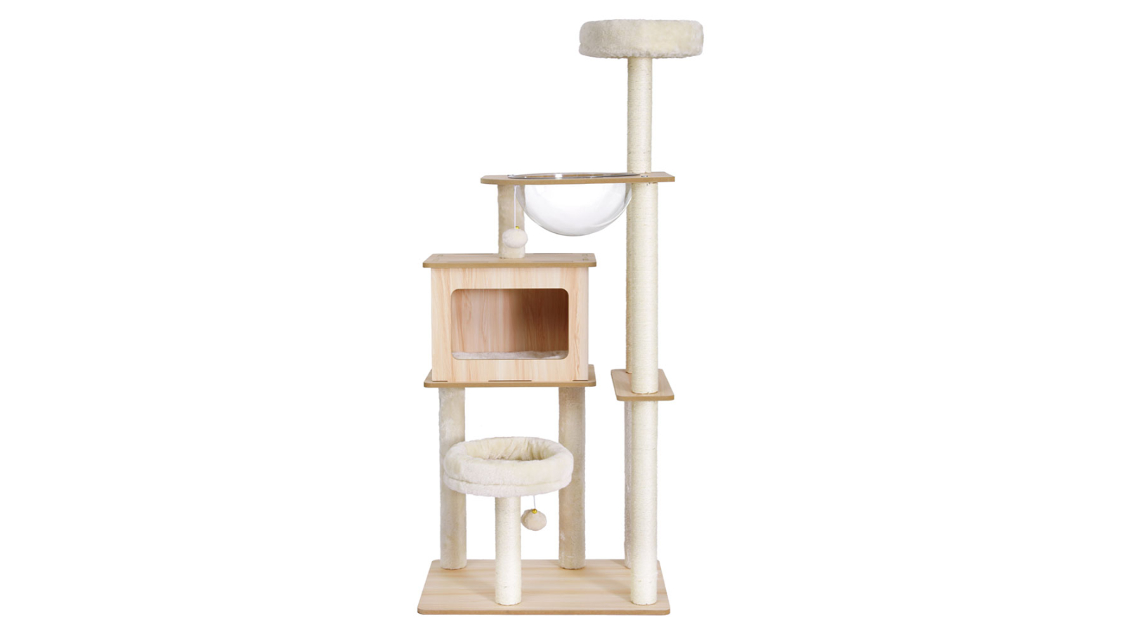 i.Pet Cat Tree Scratching Post - 142cm