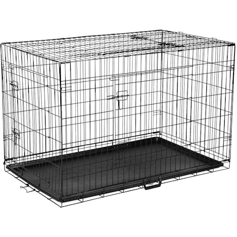 i.Pet 42inch Pet Cage - Black