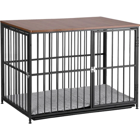 i.Pet Black Wooden Crate