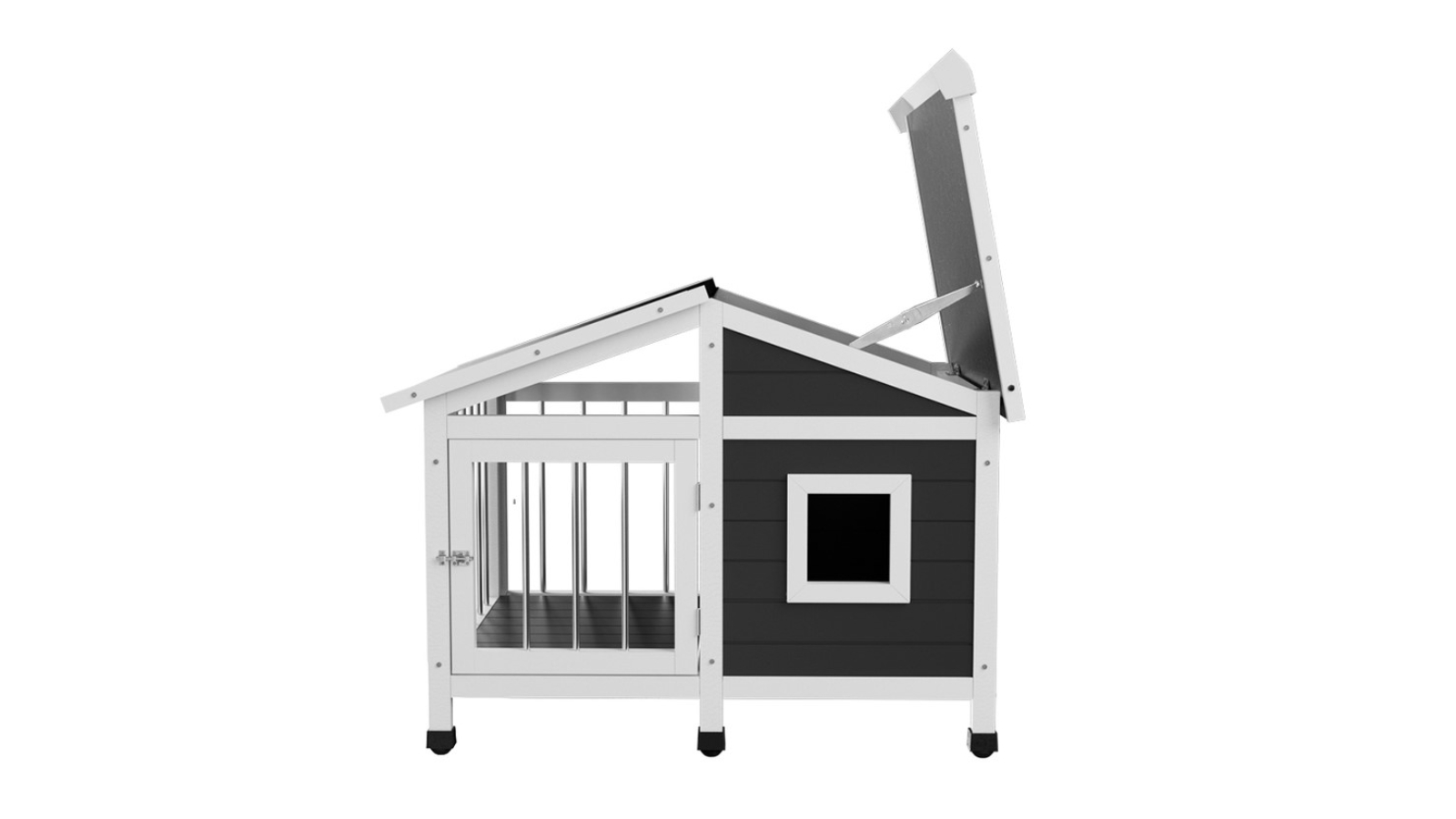 i.Pet Large Dog Wooden Outdoor/Indoor Kennel House