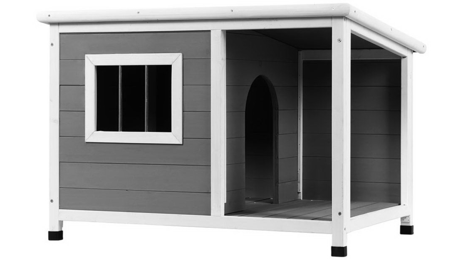 i.Pet Large Wooden Dog Kennel House