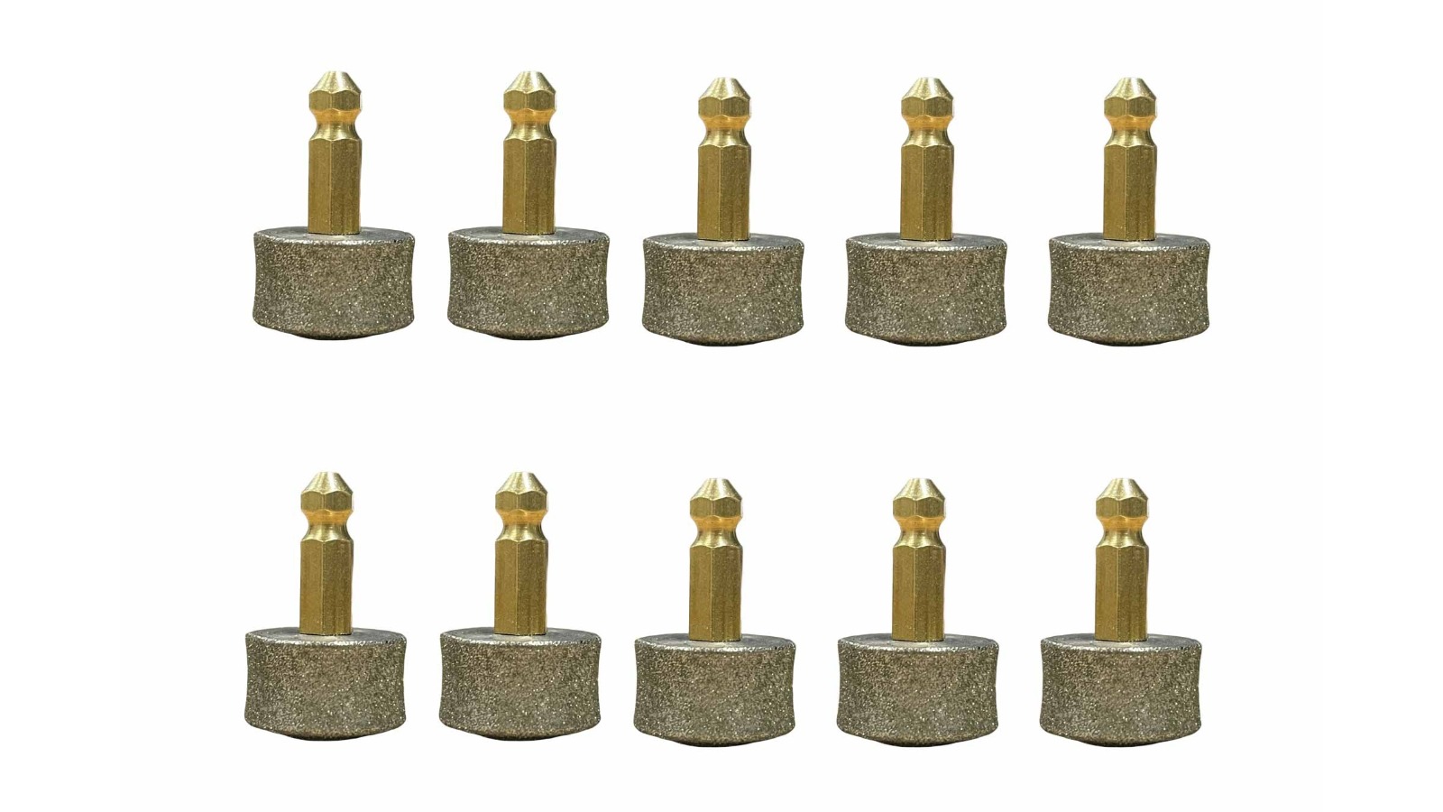 Rooster Farms Pet Diamond Grinder Head Replacement - 10 Grinder Head 