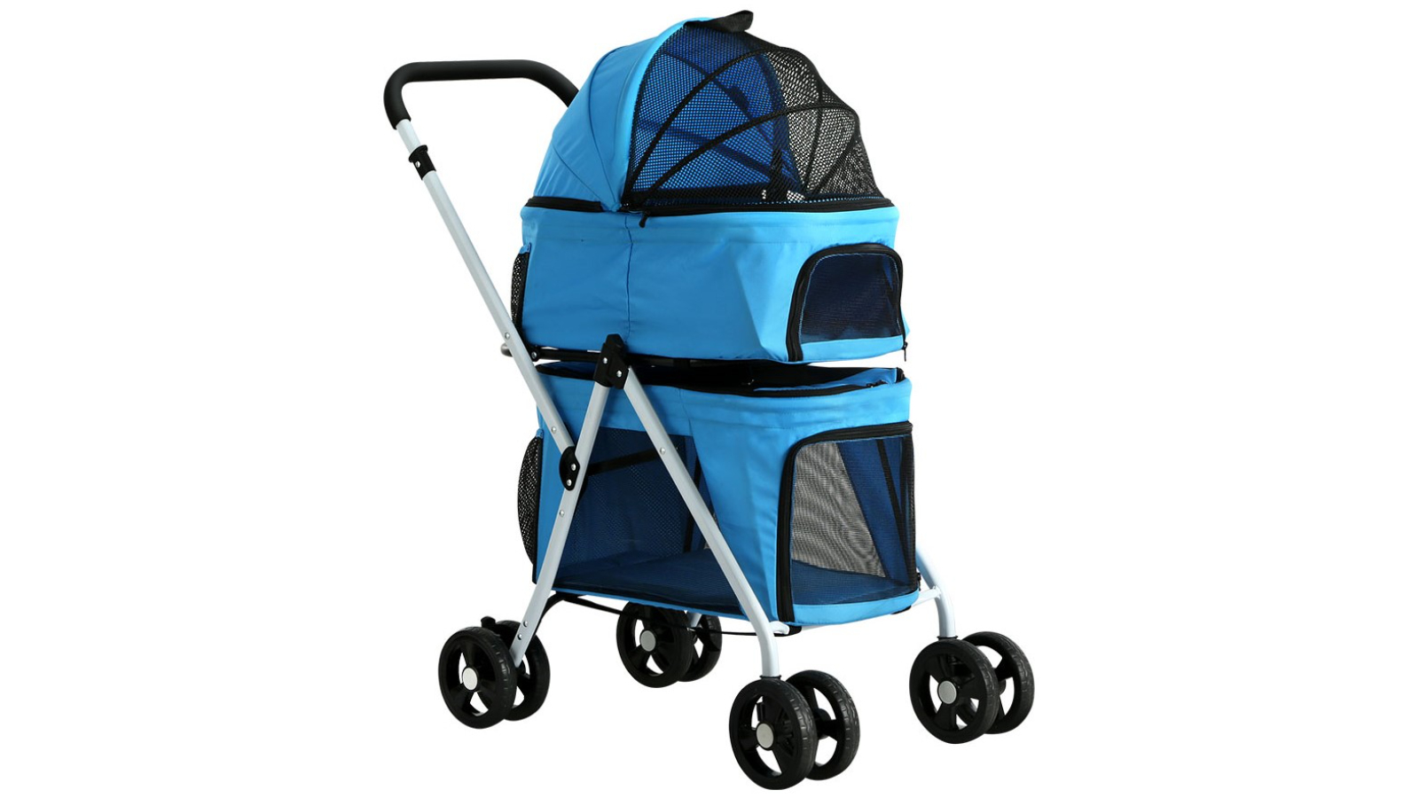 i.Pet Foldable Carrier Pet Stroller