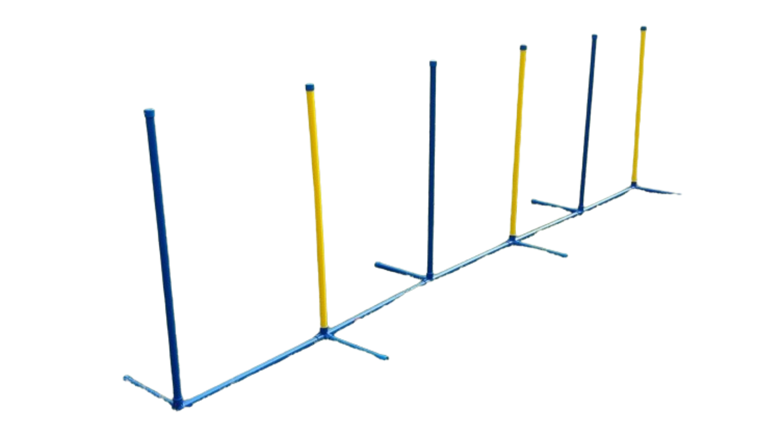 YES4PETS Portable Training Weave Agility Pole Set