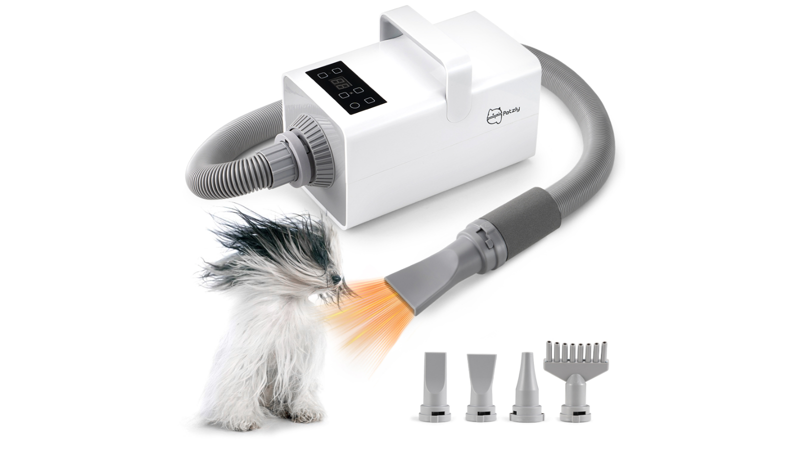 Petzly 3200W LCD Pet Hair Dryer