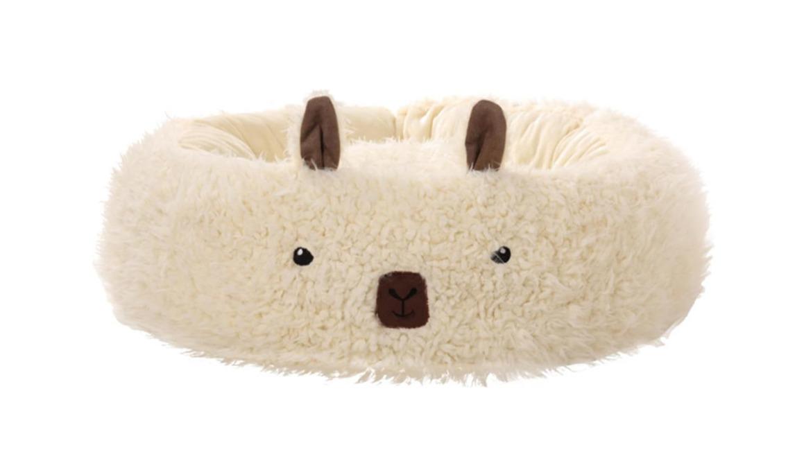 TODO 50cm Soft Warm Pet Nesting Bed - White Alpaca