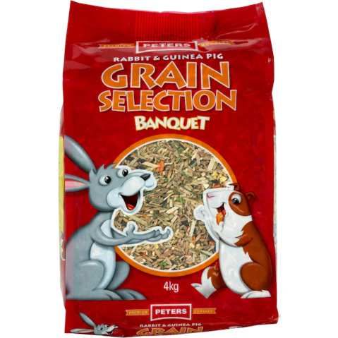 Peters Rabbit and Guinea Pig Grain Selection - 4kg