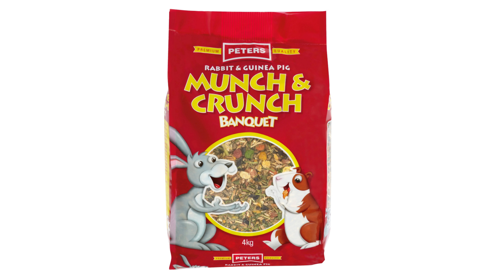 Peters Rabbit and Guinea Pig Munch Crunch - 4kg
