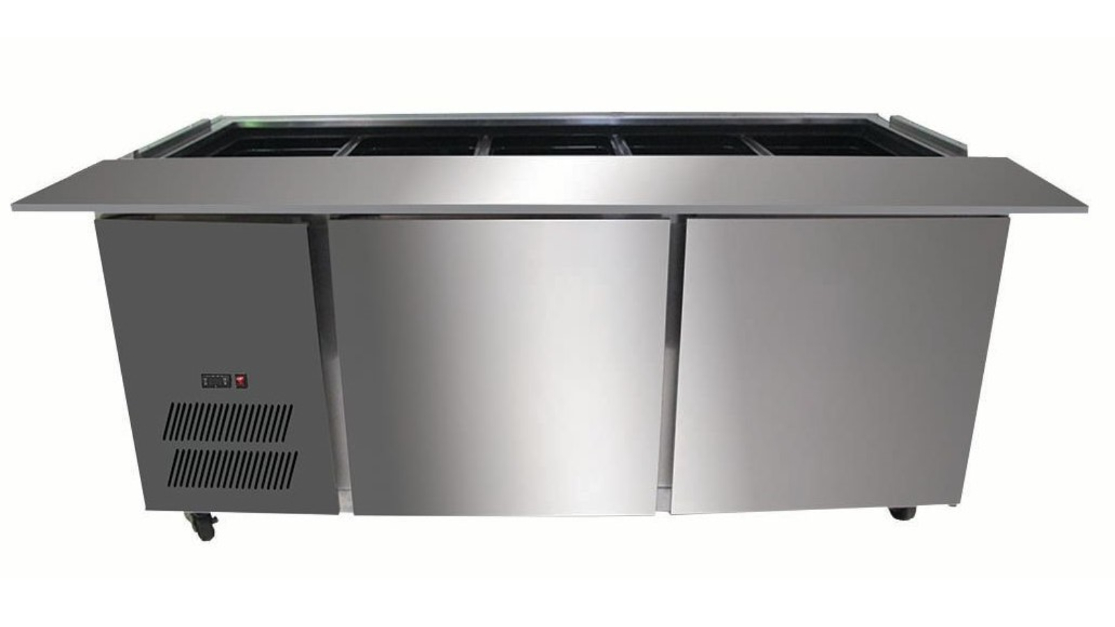 F.E.D PG150FA-B Commercial Bench Station 2 Door 