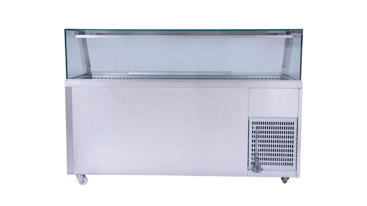 Thermaster PG180FA-XG Commercial Cold Salad and Noodle Bar 5x1/1 GN Pan