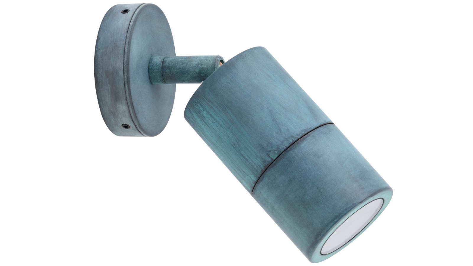 CLA Lighting IP65 Single Adjustable GU10 Pillar Light - Green