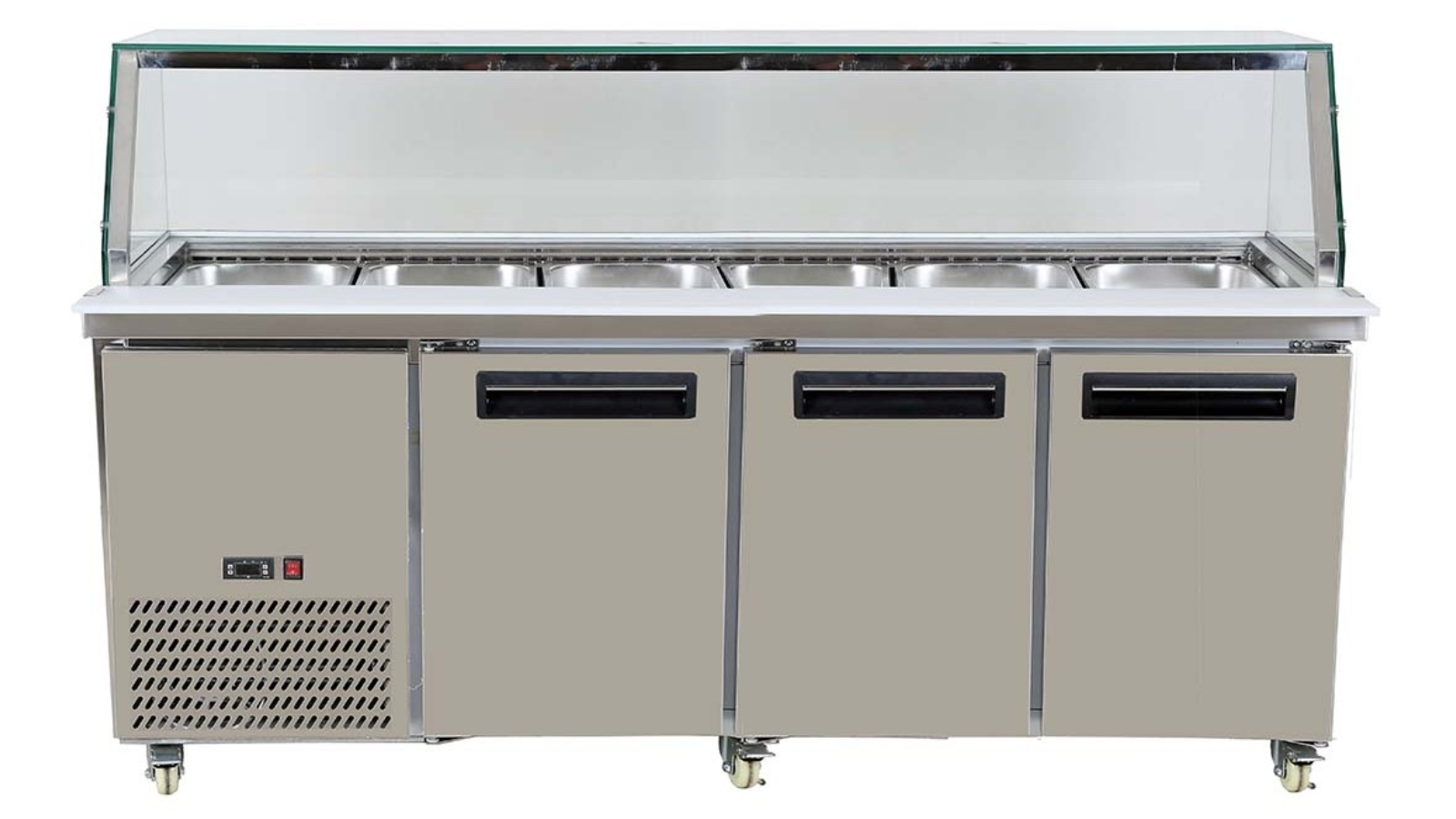 F.E.D PG210FA-YG Commercial Cold Salad and Noodle Bar 