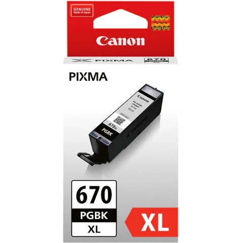 Canon PGI-670XLBK Ink Cartridge - Black
