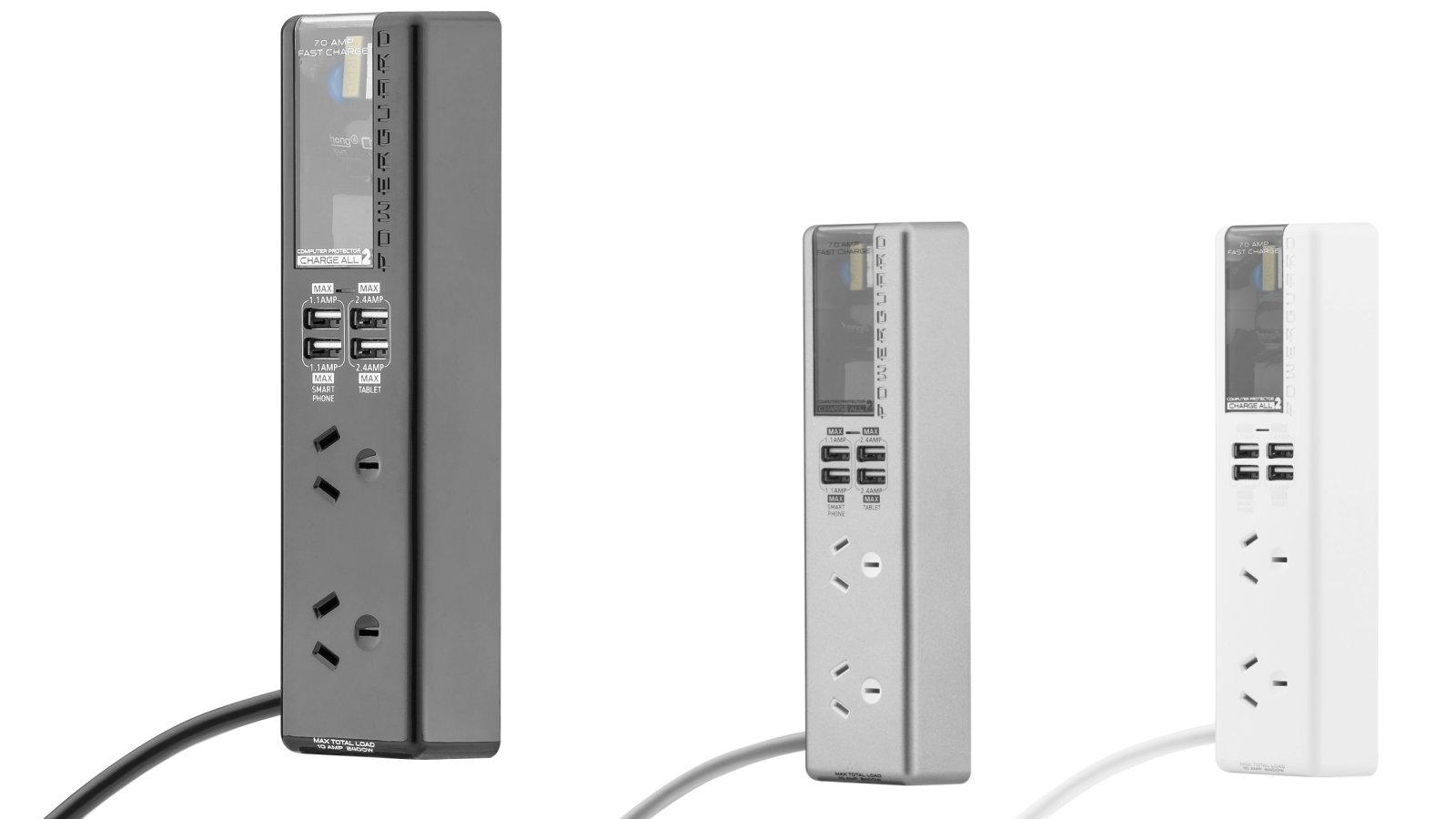PowerGuard ChargeAll 2 Surge Protector Harvey Norman