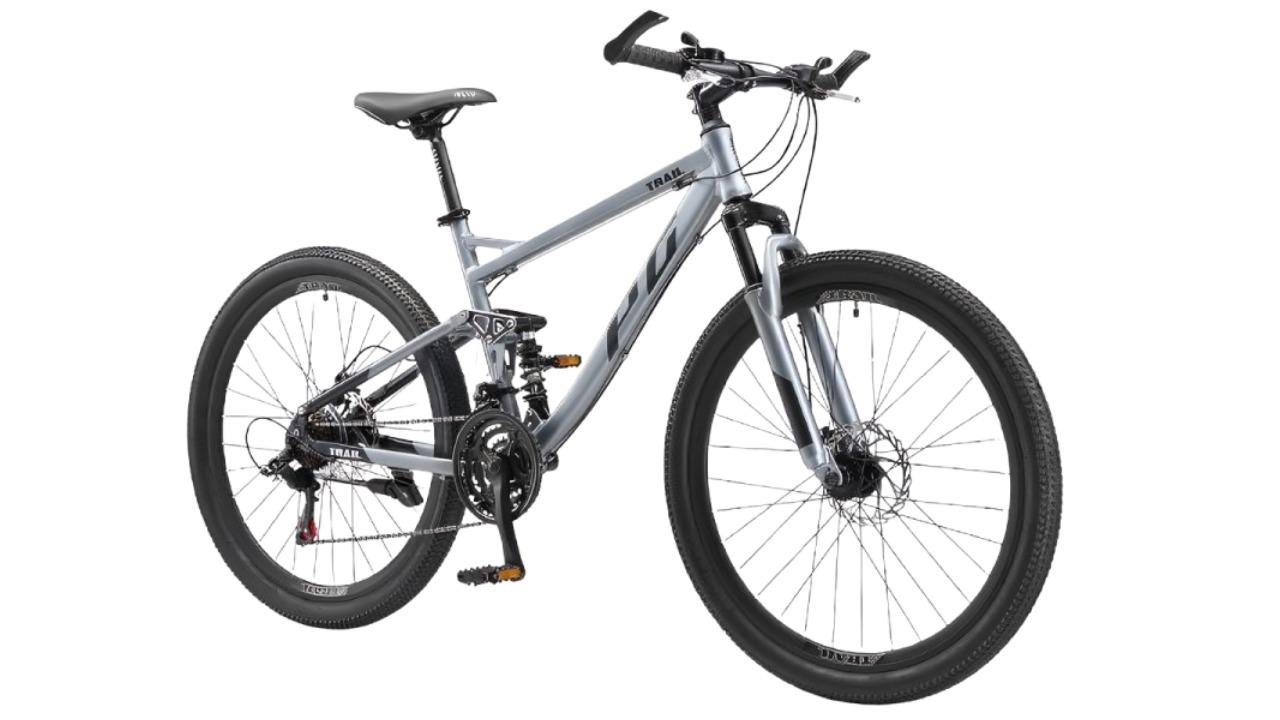 Progear Shadow Trail Dual Suspension MTB Road Bike - 26 x 17inch