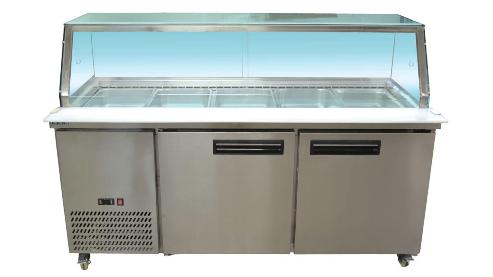 F.E.D PG180FA-YG Commercial Cold Salad and Noodle Bar 