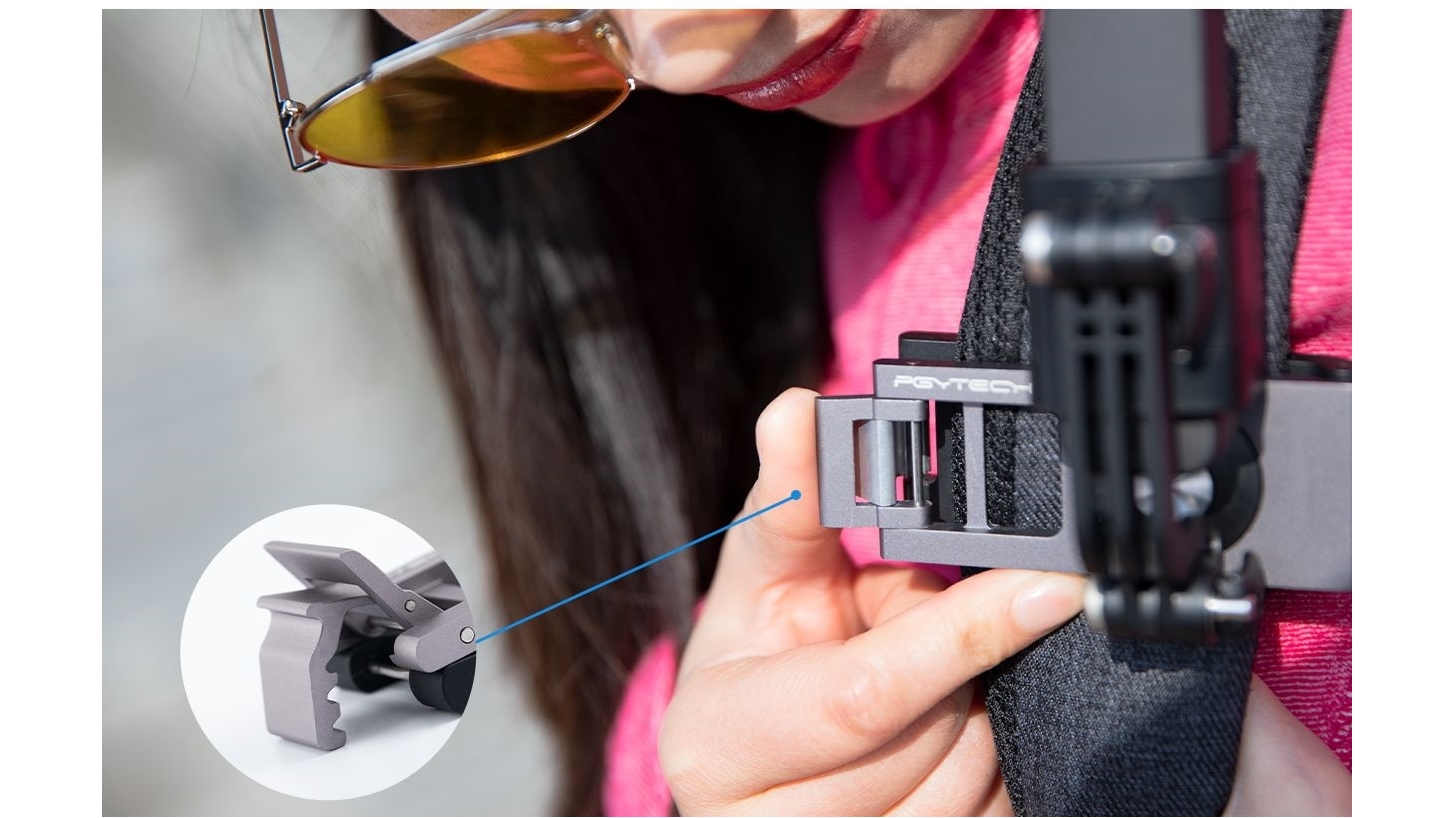 Pgytech Action Camera Strap Holder for DJI OSMO Pocket Harvey Norman