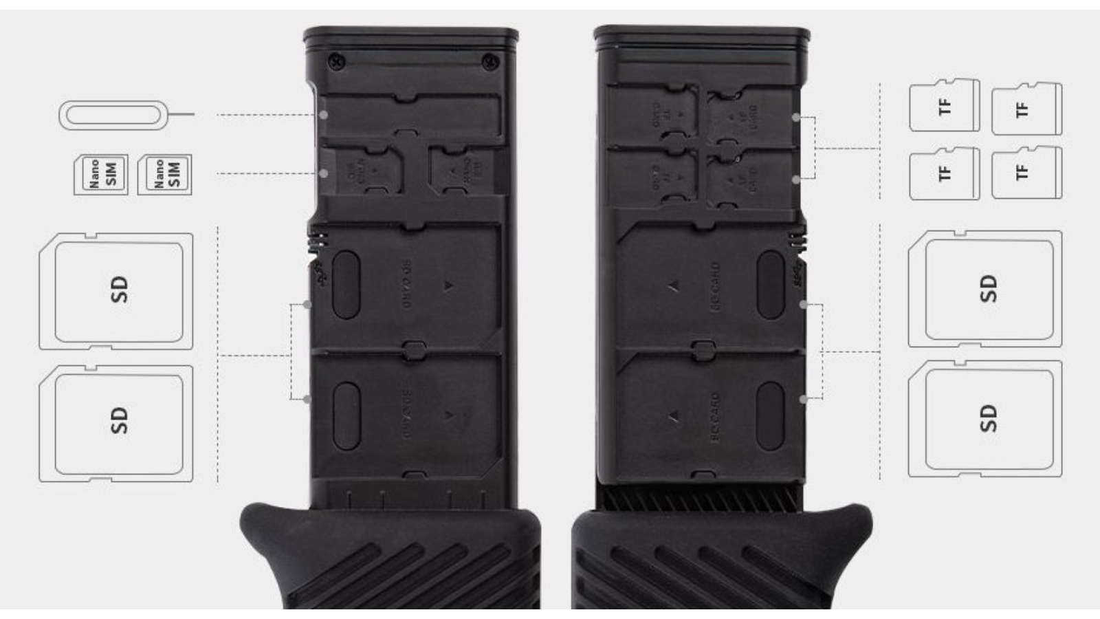 Pgytech Create Mate High-speed Card Reader Case Harvey Norman