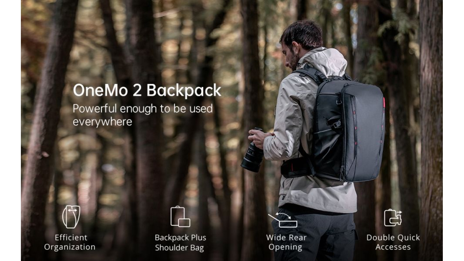 PGYTECH OneMo 2 Backpack 25L - Grey Camo | Harvey Norman