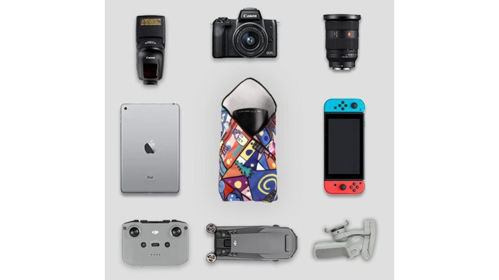 PGYTECH Medium Protective Wrap Pop Collage Harvey Norman