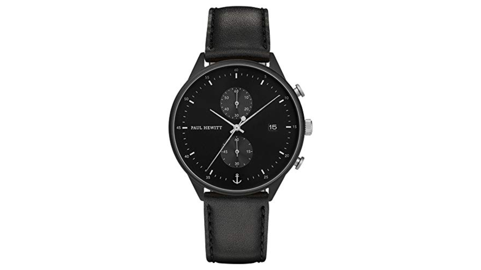 Paul Hewitt Chrono Sunray Watch - Black