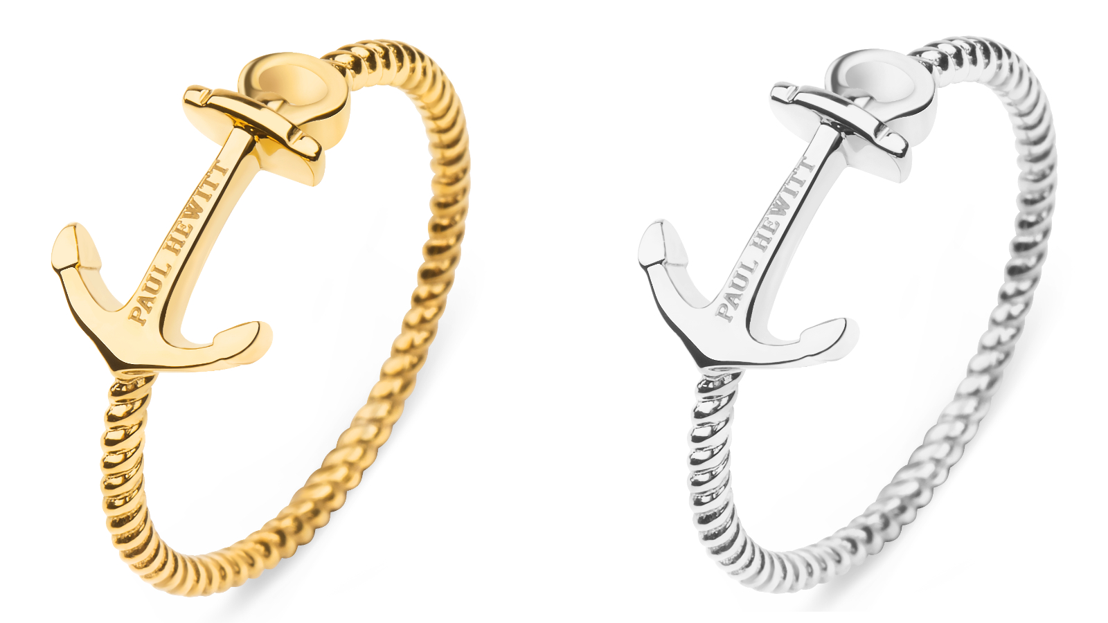 Paul Hewitt Anchor Rope Ring 52 Bracelet