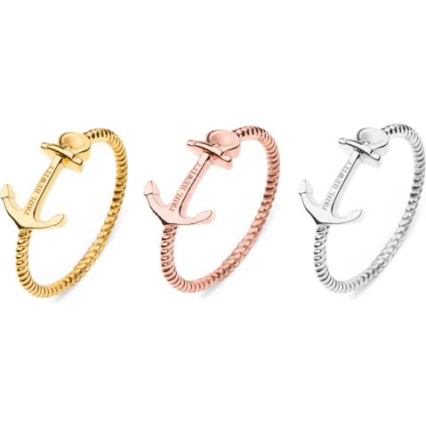 Paul Hewitt Anchor Rope Ring 54 Bracelet