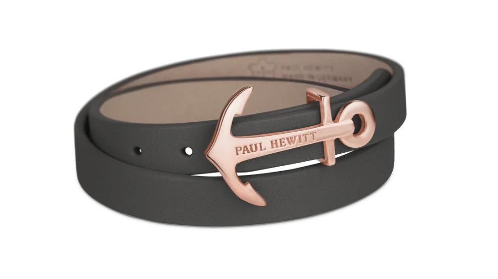 Paul Hewitt Small North Bound Bracelet - Rose Gold/Grey