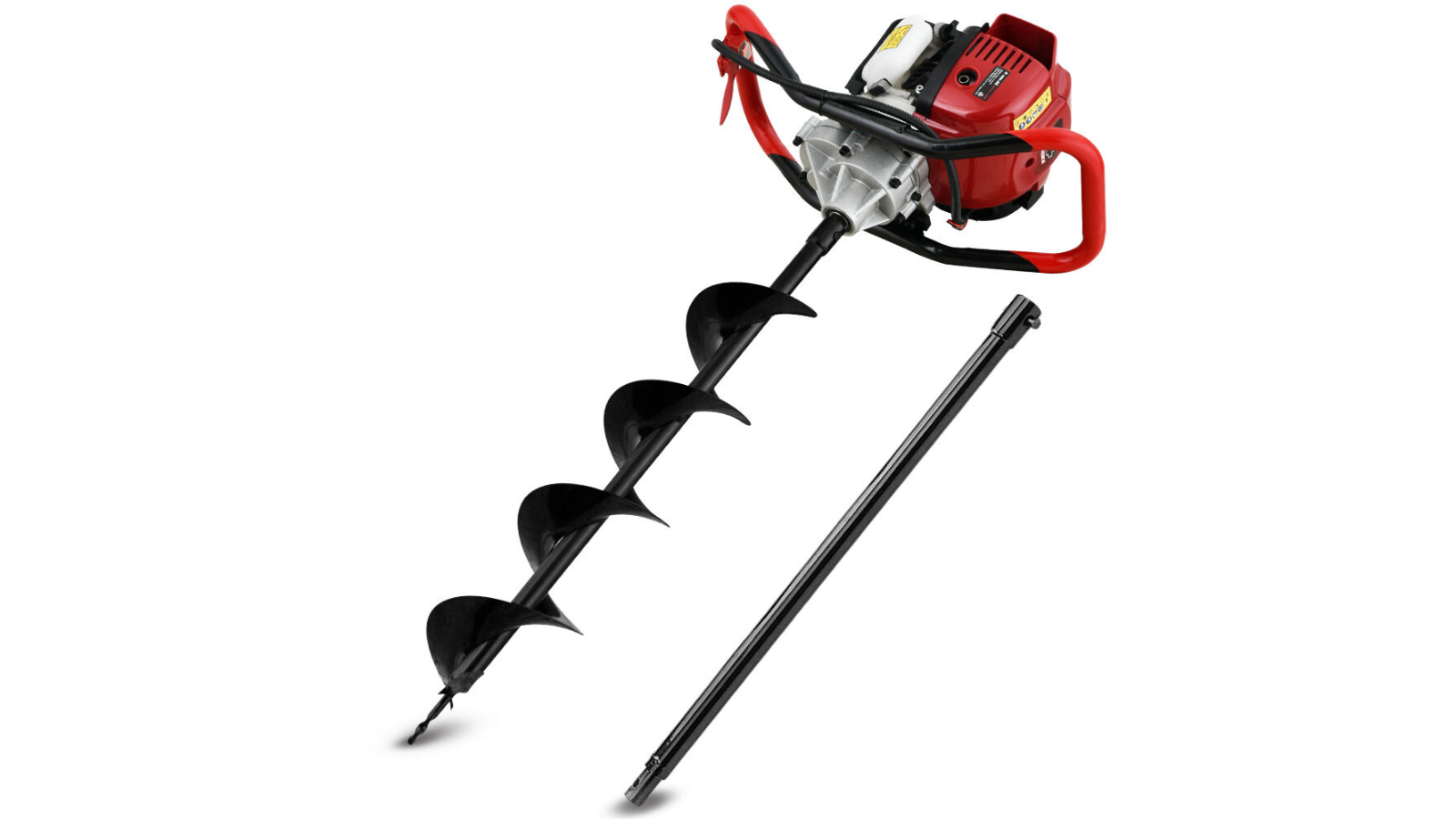Baumr-AG BPX-1400 4-Stroke Petrol 15cm Auger Post Digger with 60cm Extension Shaft