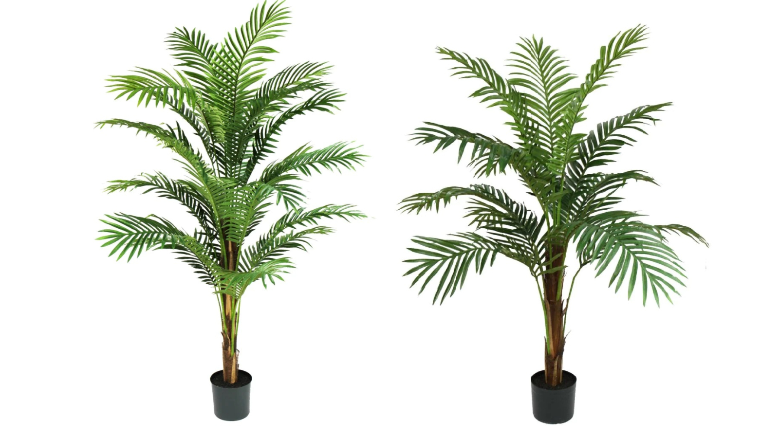 Glamorous Fusion Green Phoenix Palm Tree Artificial Plant in Pot