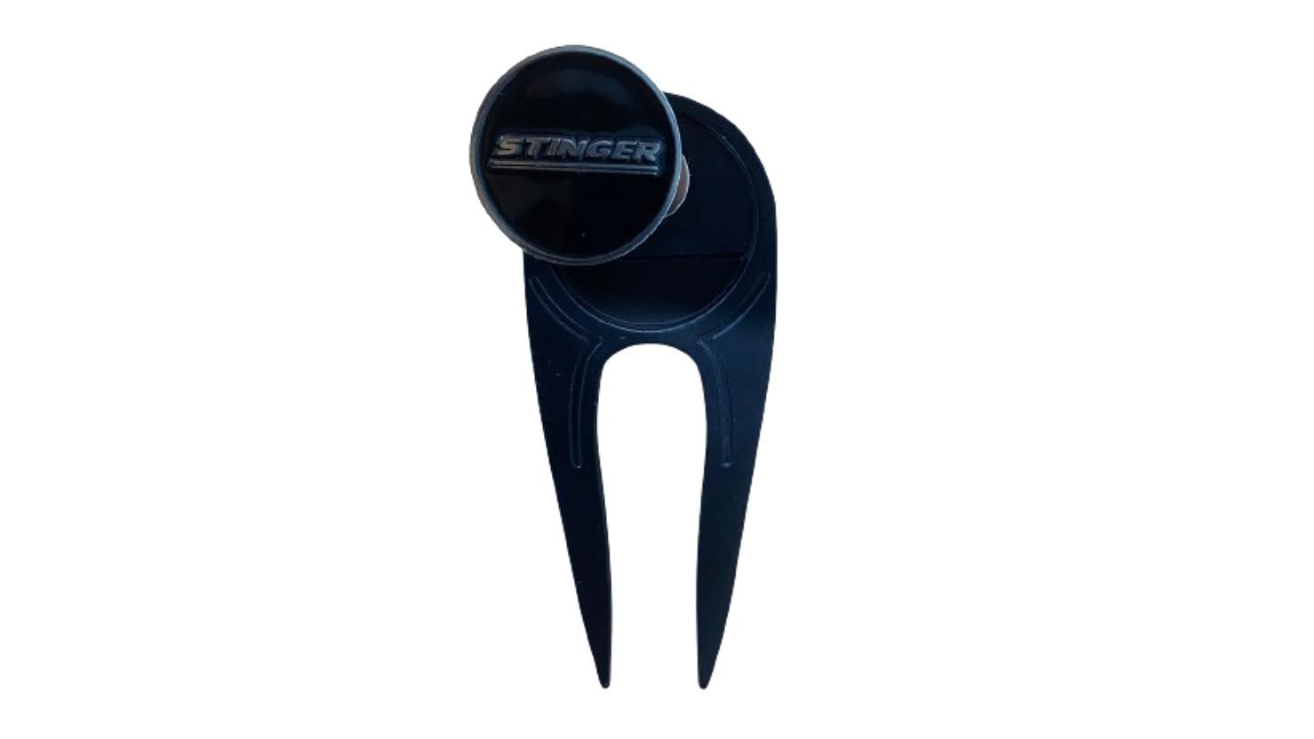 Stinger Golf Divot Tool with Bottle Opener - Black