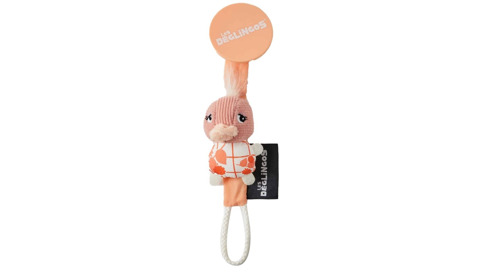 Les Deglingos Baby Ostrich Dummy Clip
