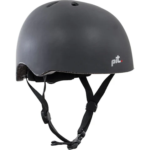 Pit Bike Inlaid Strap Helmet X-Small 50-54cm Adult/Kids Head Matt Black