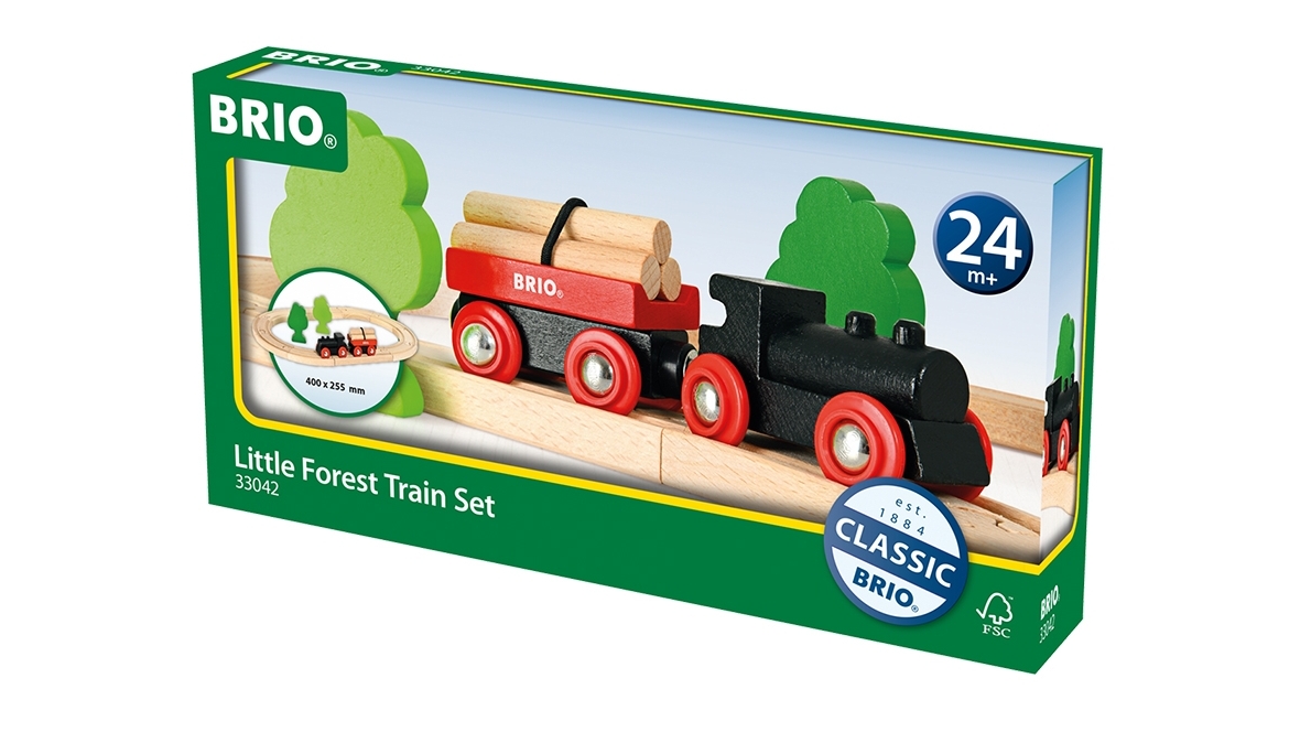 Brio Classic - Little Forest Train Set, 18 pieces