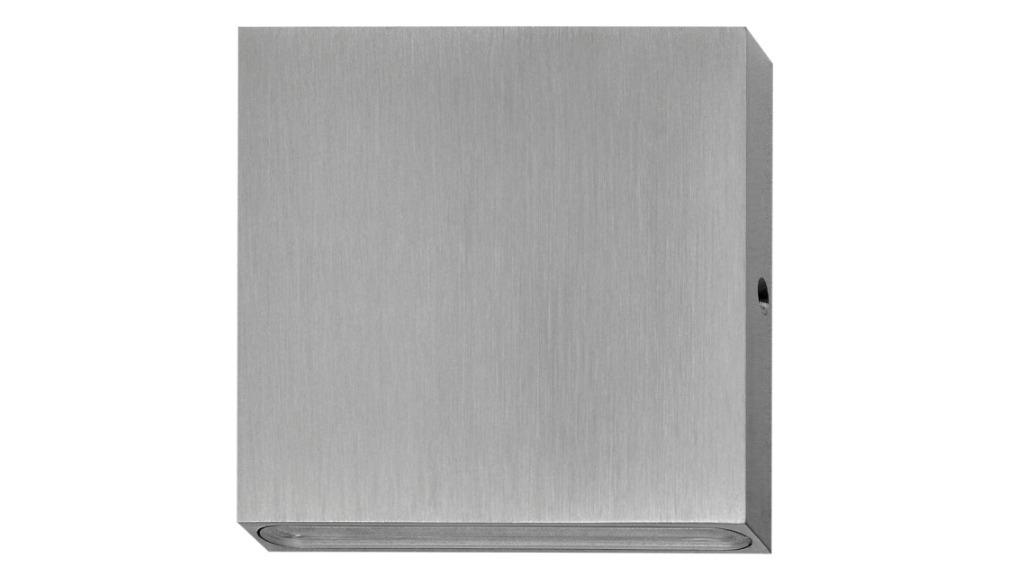 IP65 Fixed 1 Way Square Flush Mounted 12V 3000K LED Pillar Light - 316 Stainless Steel