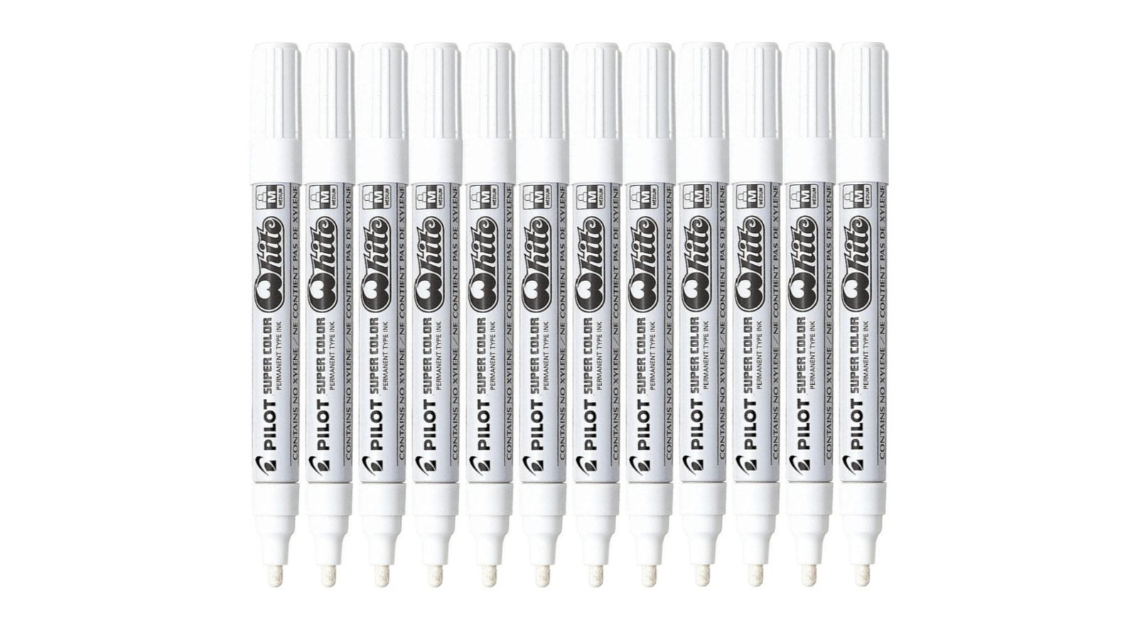 Pilot Super Color Marker Extra Fine White • Pris