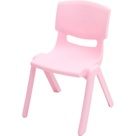 HelloDeal Set of 8 Kids Plastic Chair - Pink