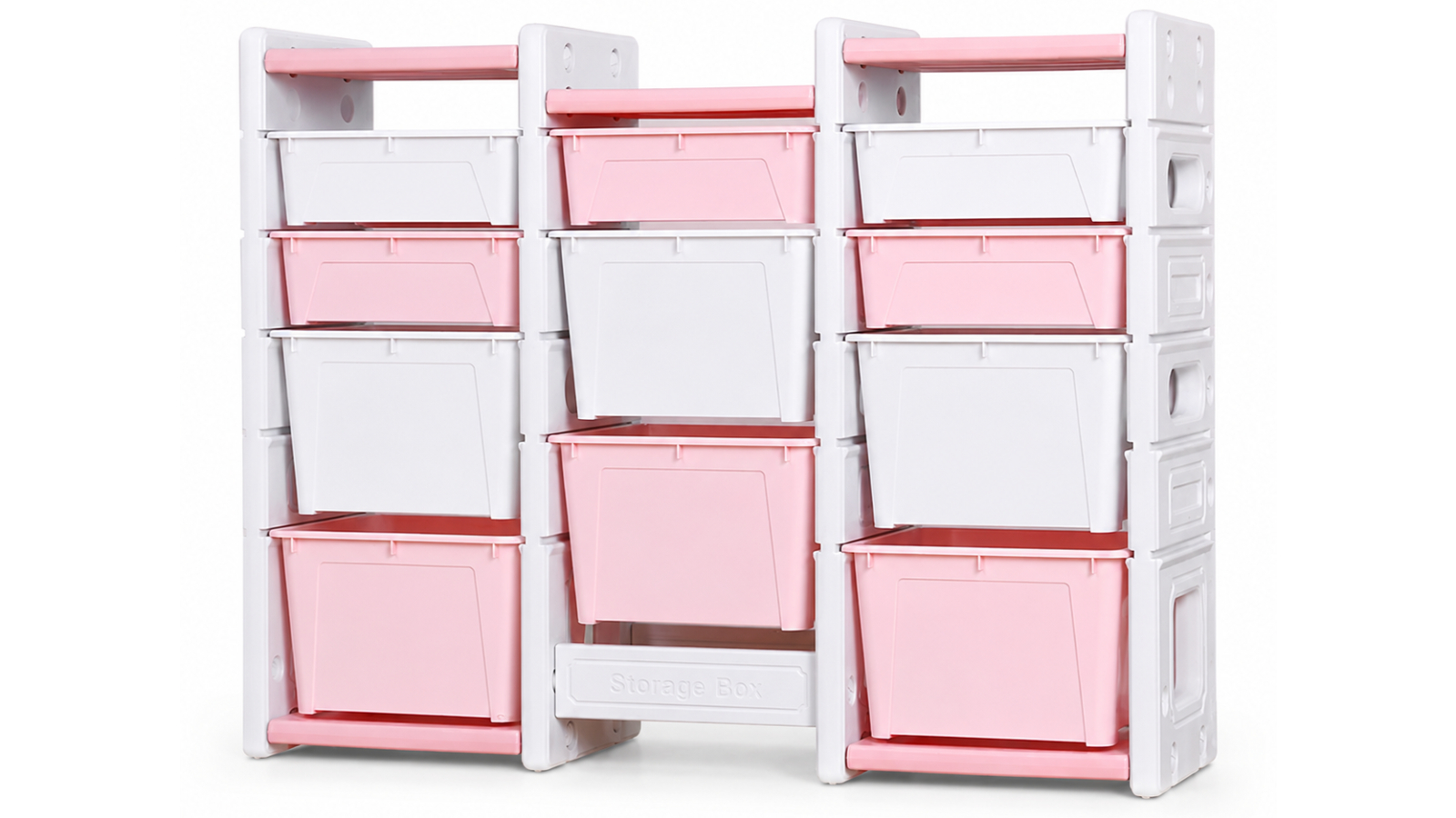 All 4 Kids Hannah Pink Combined Storage Unit