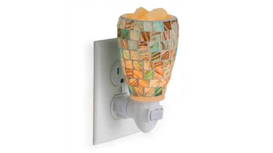Candle Warmers Etc. Sea Glass Pluggable Fragrance Warmer