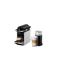 Nespresso Pixie Capsule Coffee Machine by Delonghi - Silver